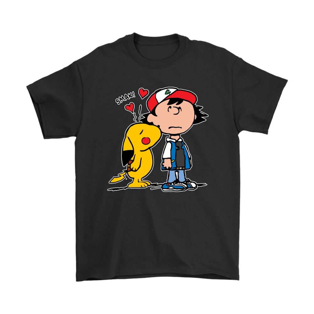 Pokemon Peanuts Mashup Snoopy Shirts