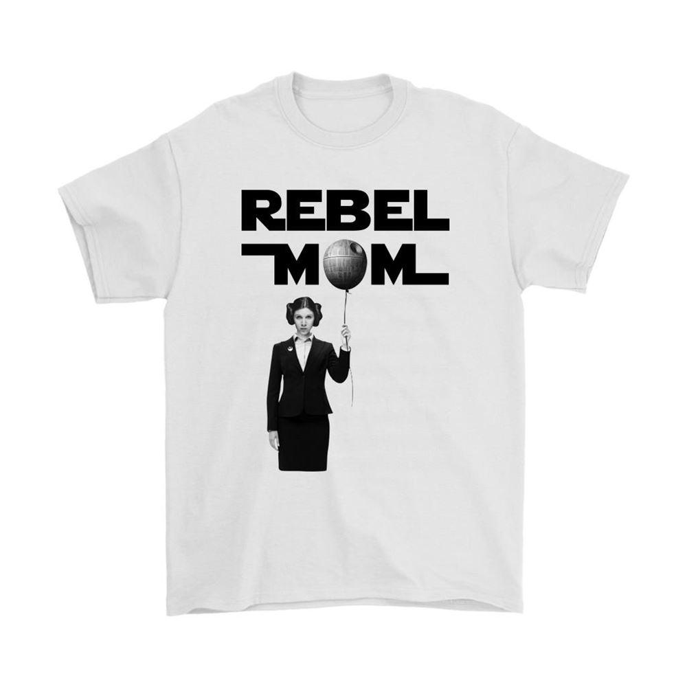 Princess Leia Rebel Mom Death Star Balloon Star Wars Shirts