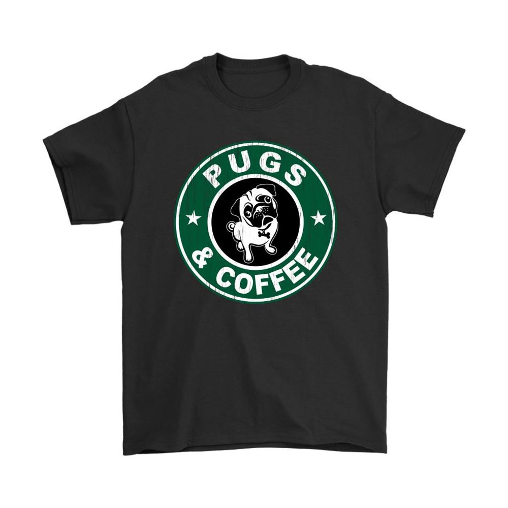 Pugs Coffee Starbucks Animal Shirts