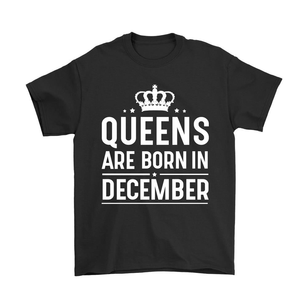 Queens Are Born In December Shirts