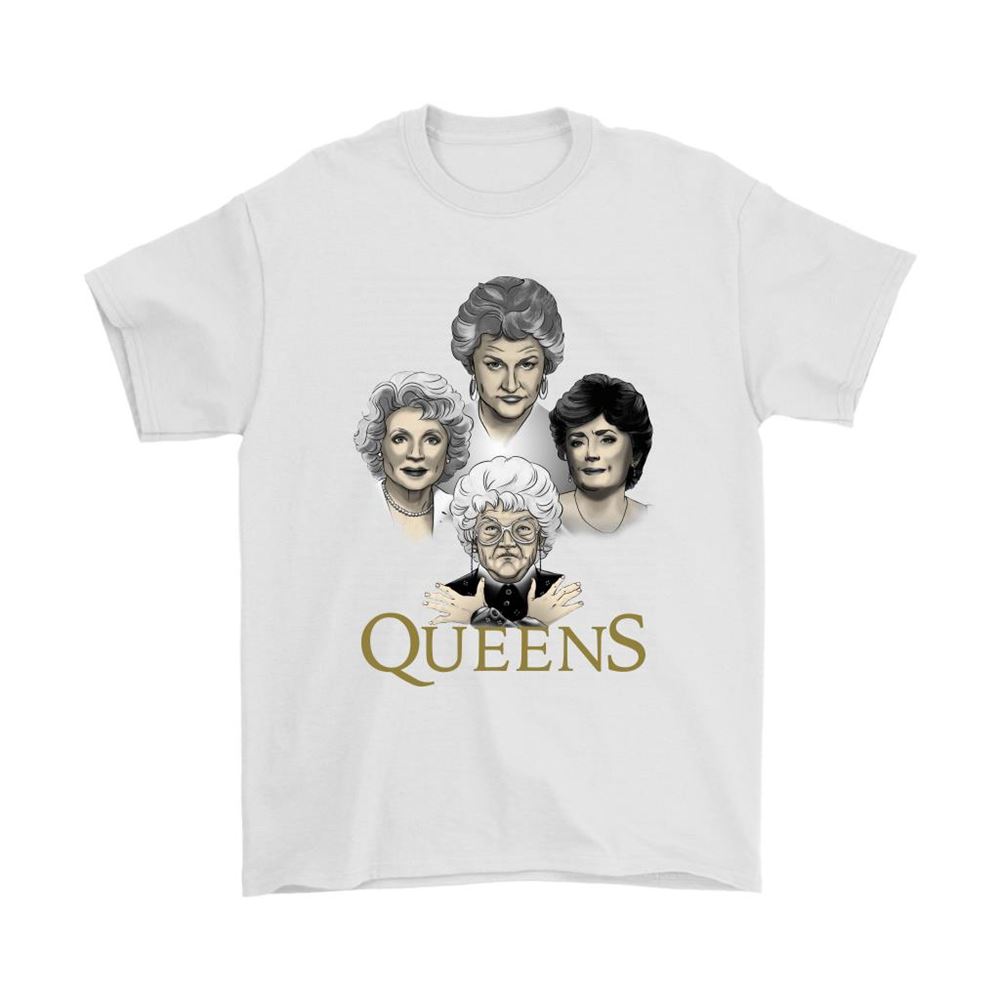 Queens The Golden Girls Queen Band Bohemian Rhapsody Mashup Shirts