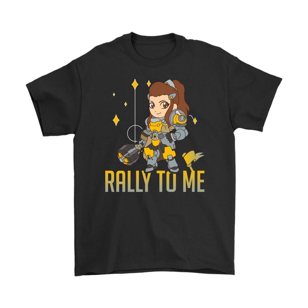 Rally To Me Chibi Brigitte Lindholm Overwatch Shirts
