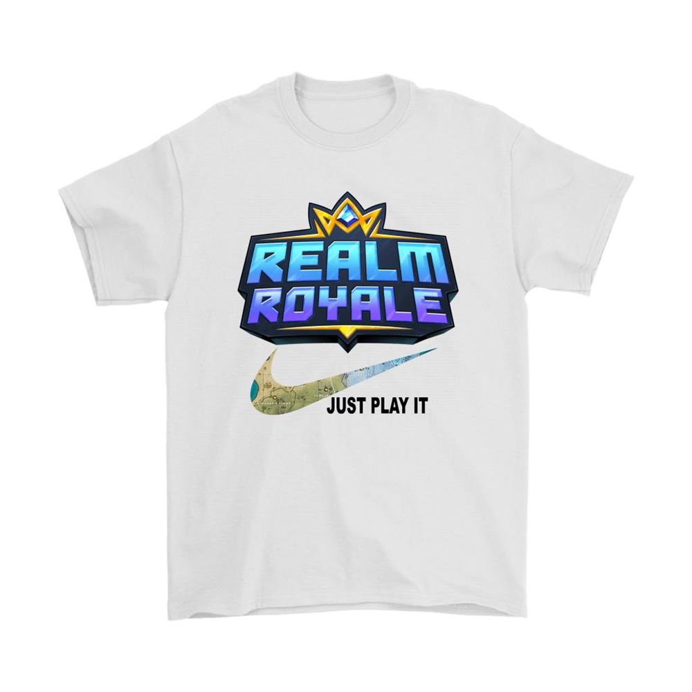 Realm Royale X Nike Just Play It Logo Shirts