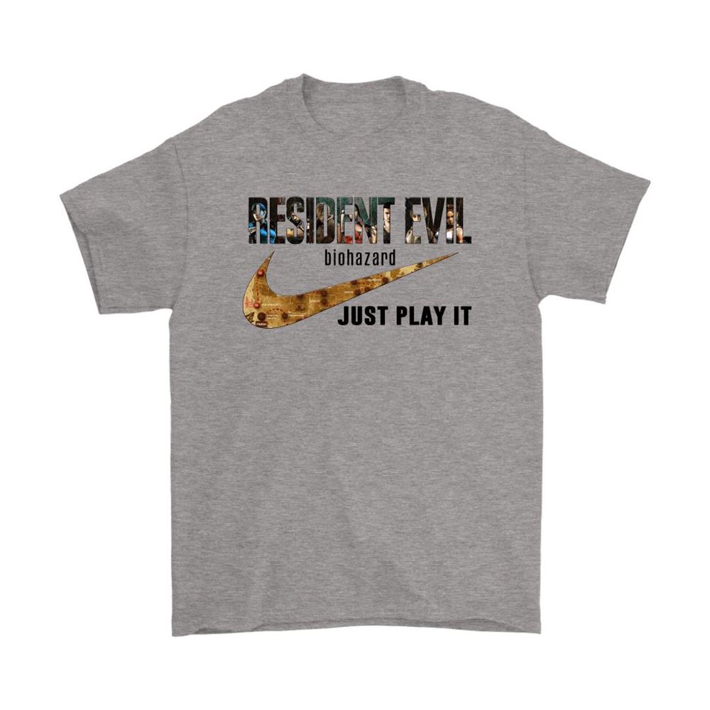 Resident Evil Biohazard X Nike Just Play It Shirts