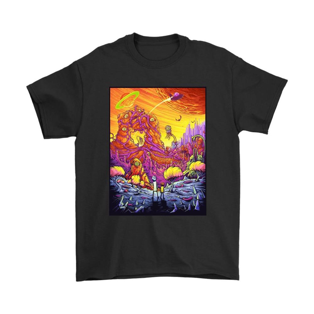 Rick And Morty Alien World Everything Is Strange Shirts