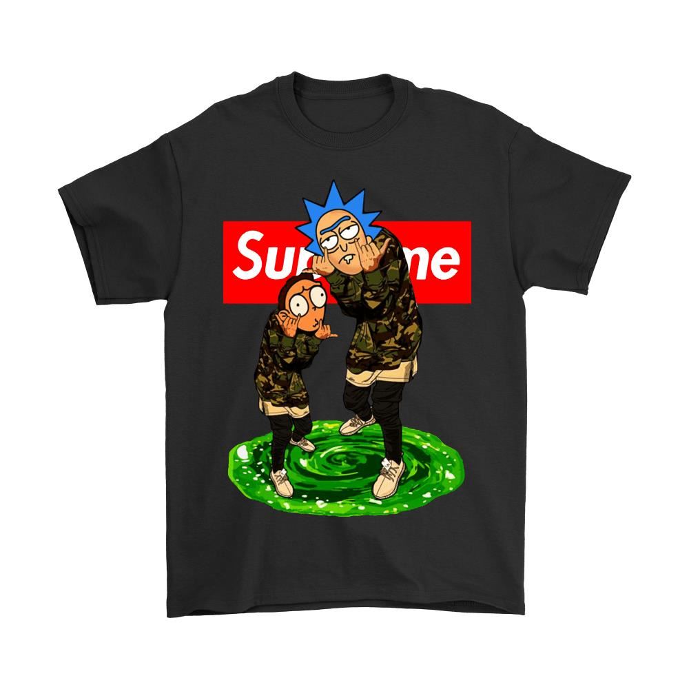 Rick And Morty Supreme Rapper Shirts