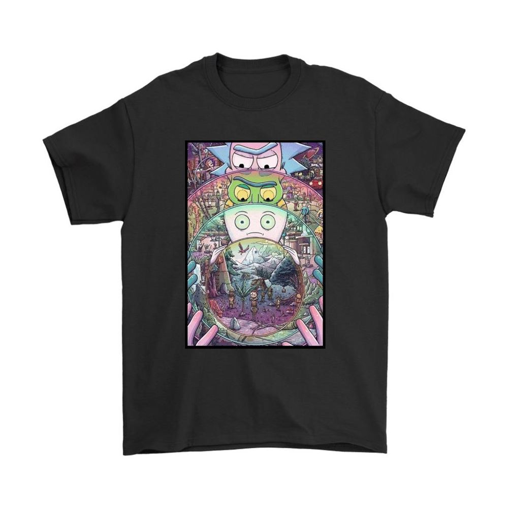 Rick And Morty The Rick Must Be Crazy Shirts