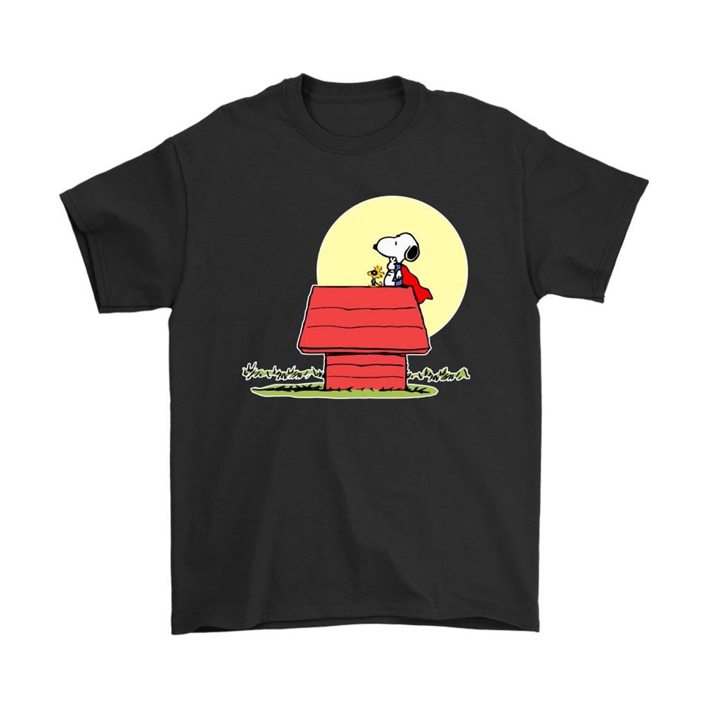Robin Woodstock And Super Dog Snoopy Shirts