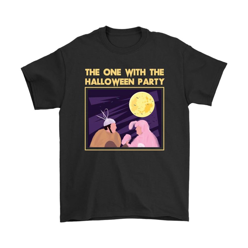 Ross And Chandler The One With The Halloween Party Friends Shirts