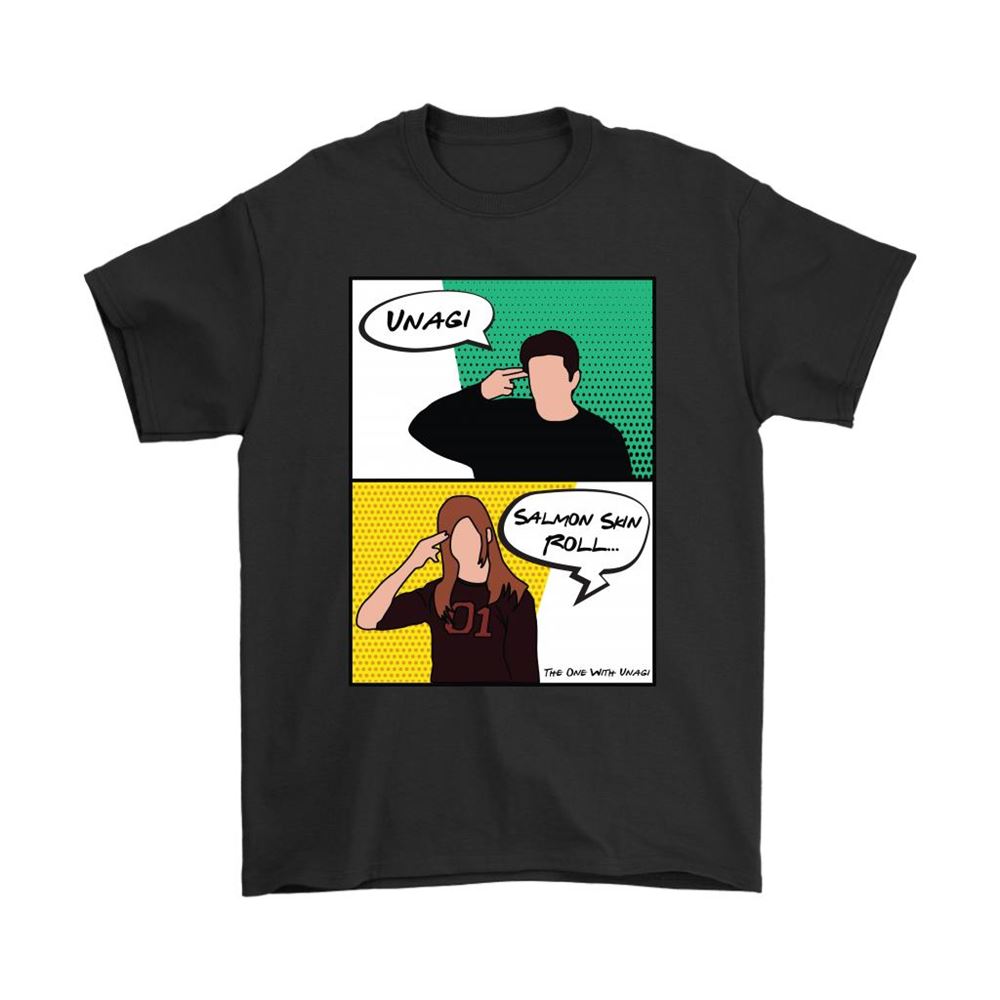 Ross And Rachel The One With Unagi Friends Shirts