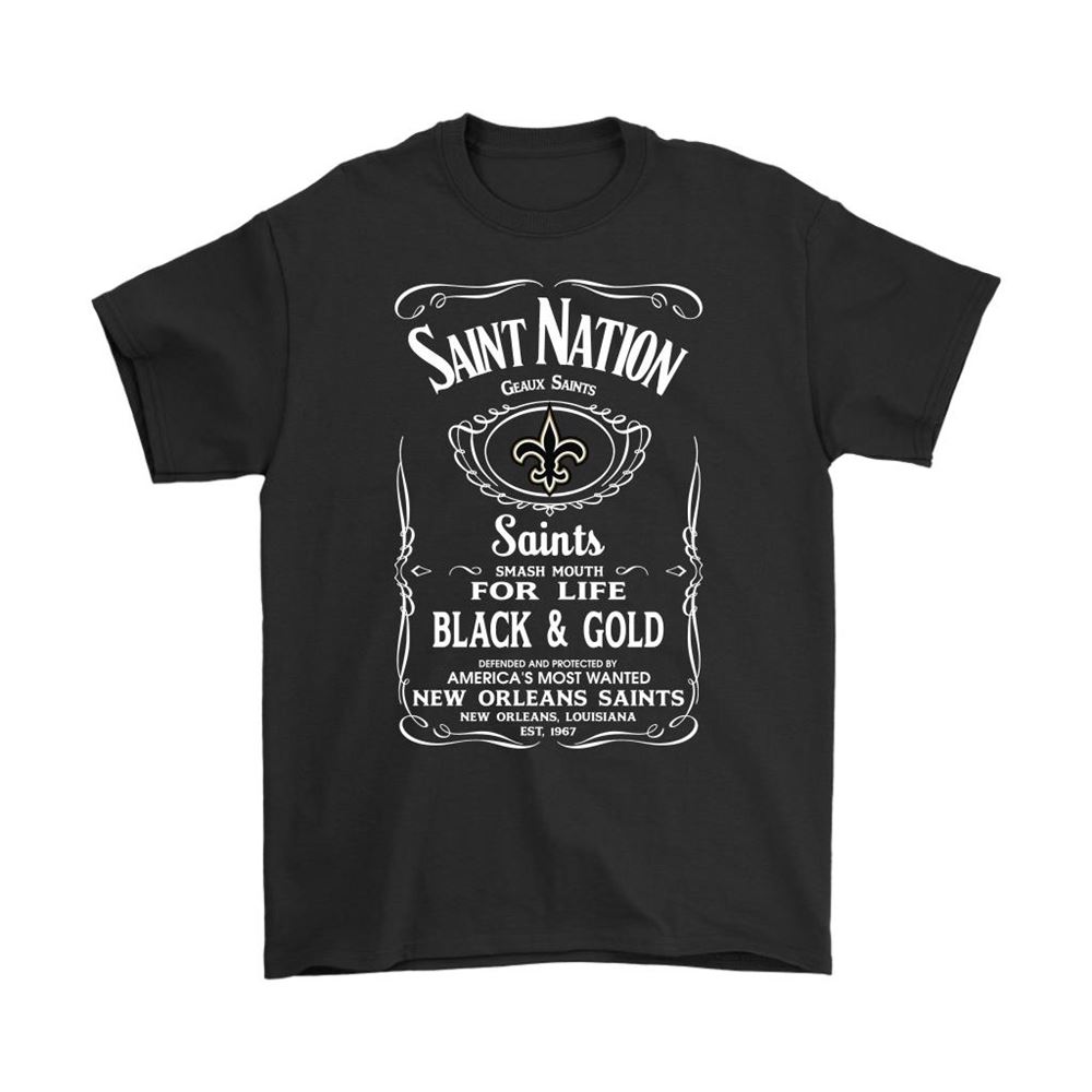 Saint Nation Geaux Saints Football New Orleans Saints Slogan Shirts