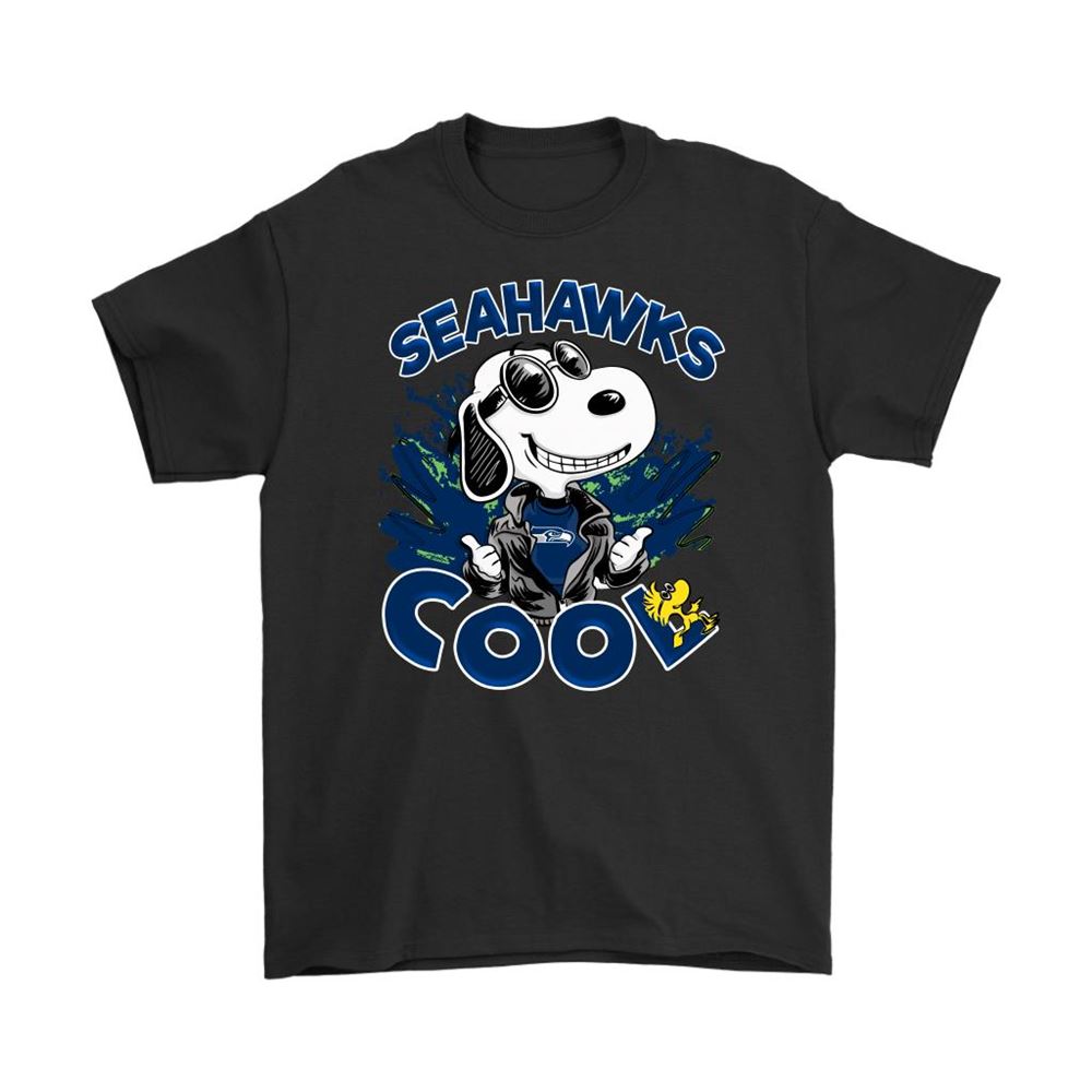 Seattle Seahawks Snoopy Joe Cool Were Awesome Shirts