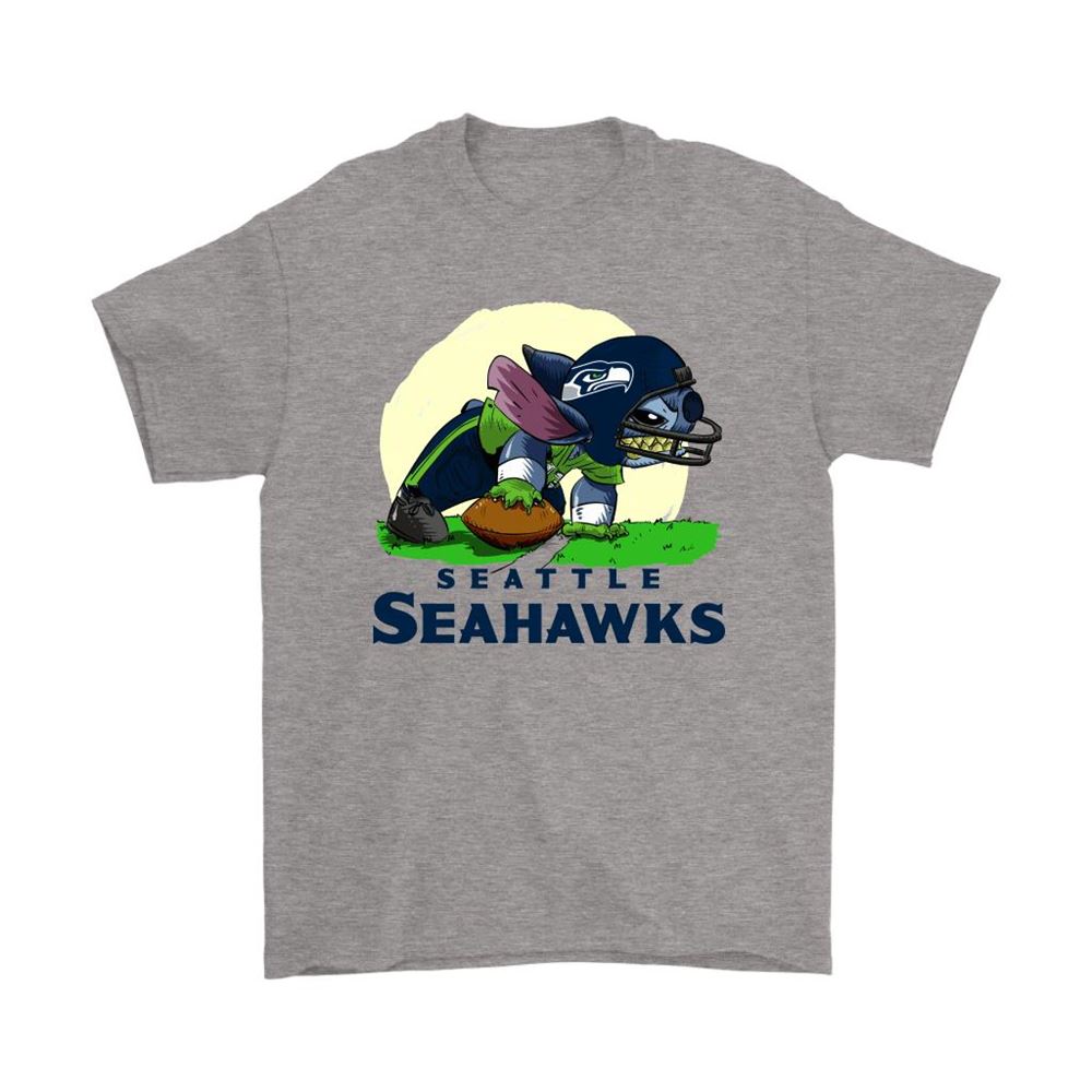 Seattle Seahawks Stitch Ready For The Football Battle Nfl Shirts