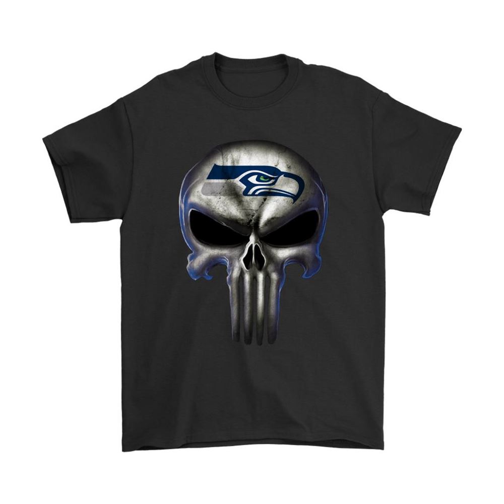 Seattle Seahawks The Punisher Mashup Football Shirts