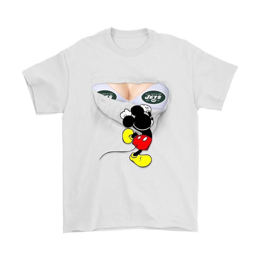 Secretly Im An New York Jets Fan Mickey Football Shirts