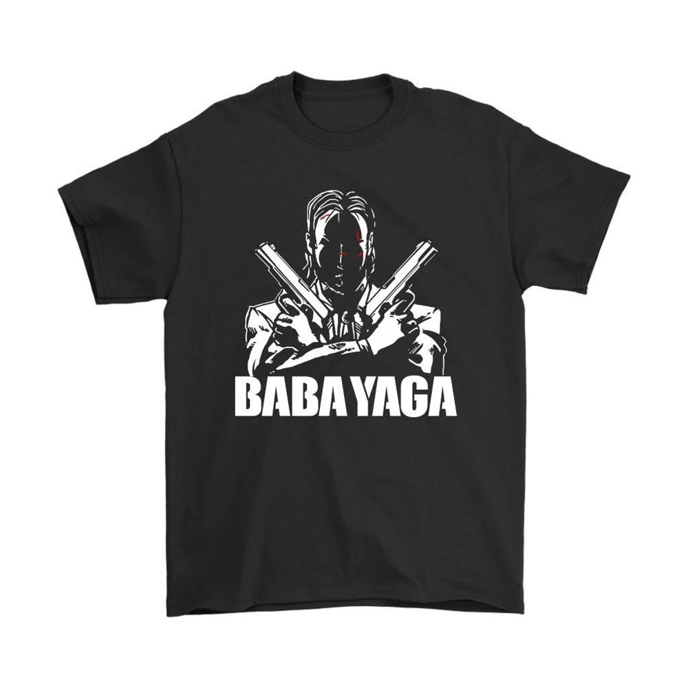 Shadow John Wick Dual Handguns The Babayaga Shirts