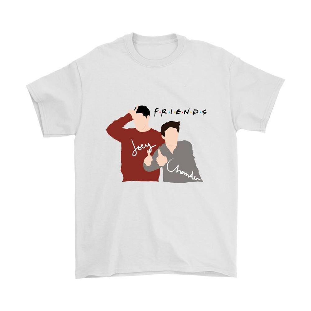 Simplified Drawing Joey And Chandler Friends Shirts