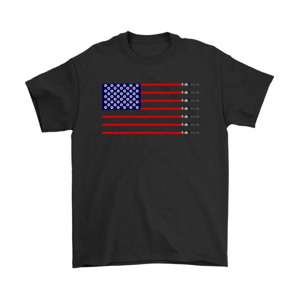 Sith Light Saber American Flag Imperial Army Star Wars Shirts