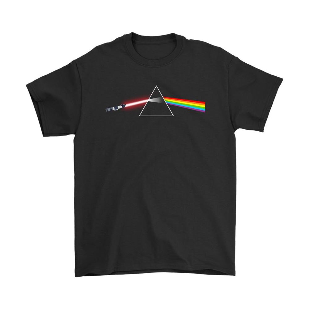 Sith Lightsaber The Dark Side Of The Moon Shirts