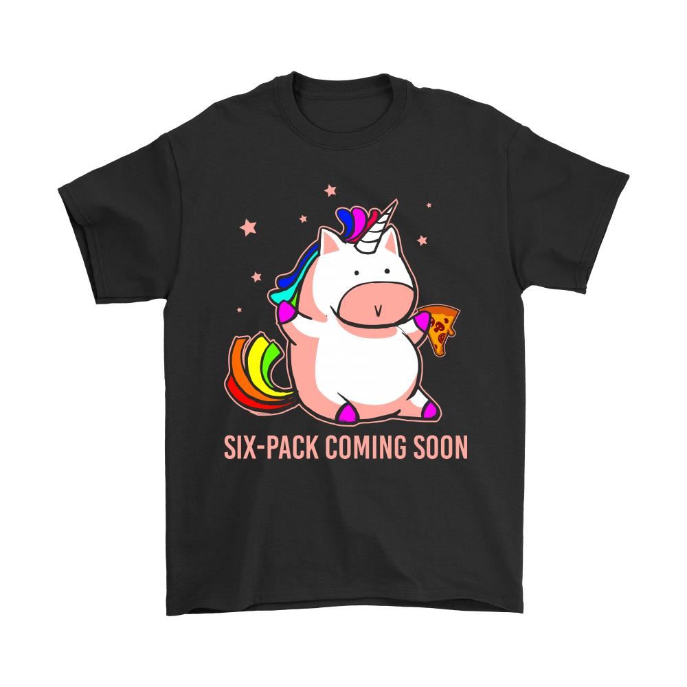 Six-pack Coming Soon Unicorn Shirts