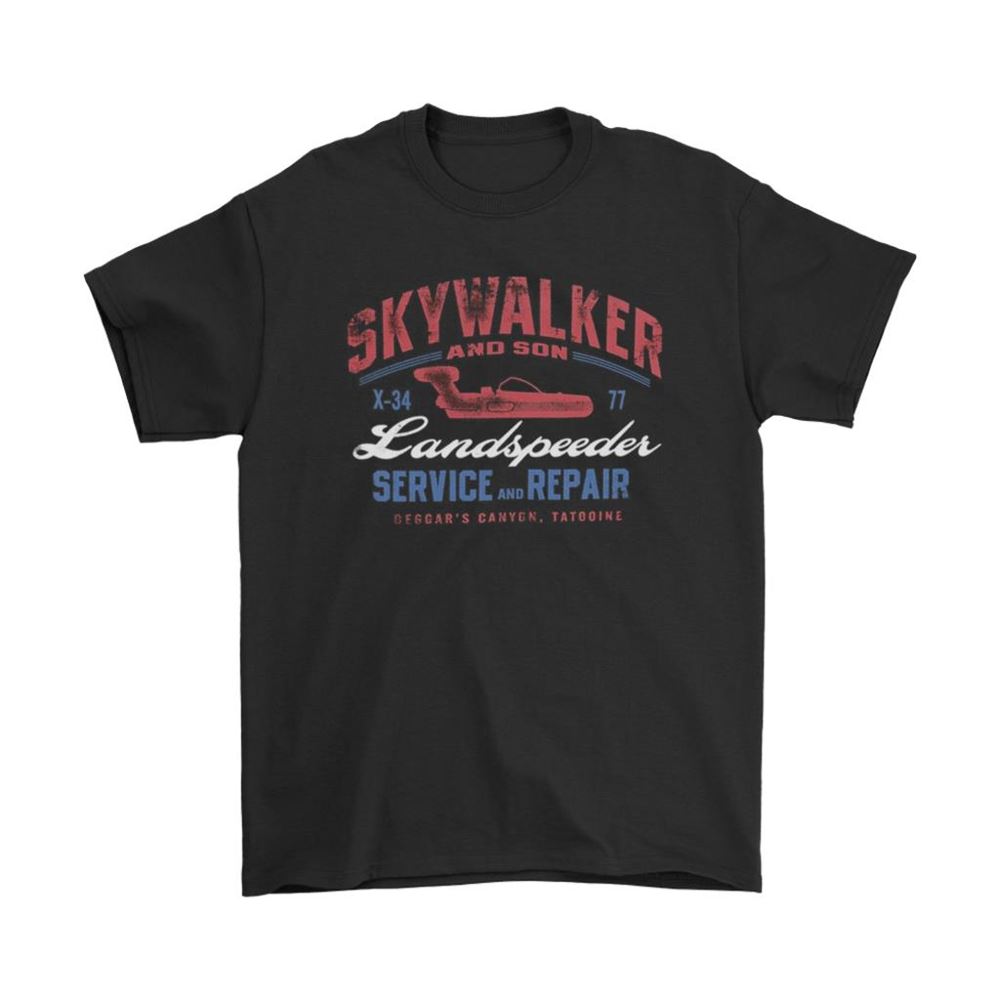 Skywalker And Son Landspeeder Service And Repair Shirts