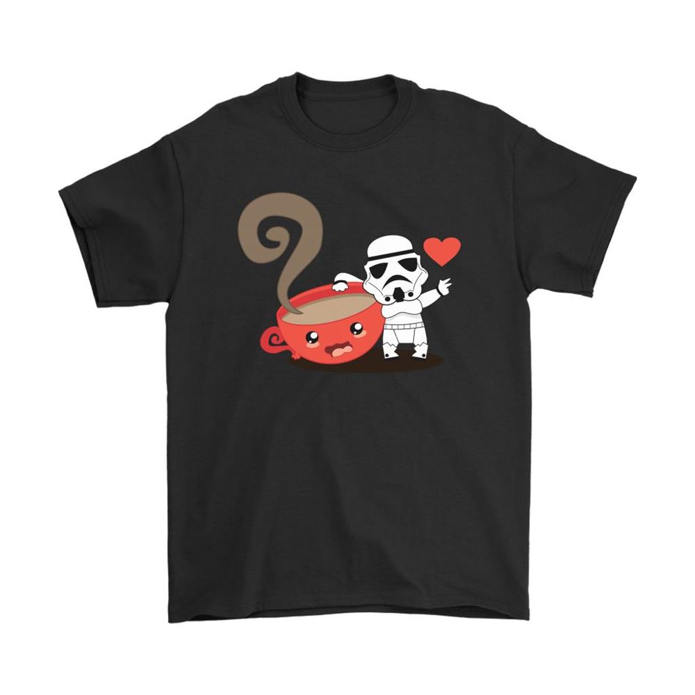 Small Stormtrooper Love The Coffee Funny Star Wars Shirts