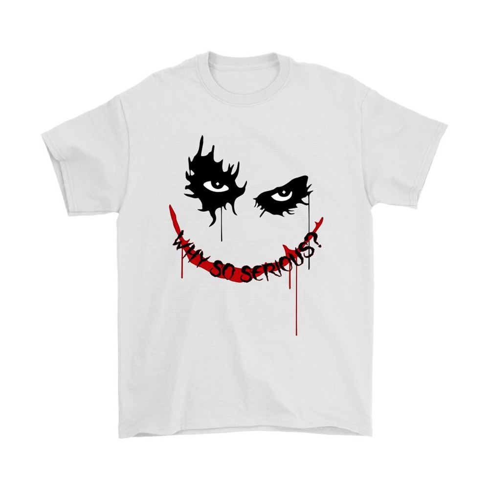 Smiling Joker Why So Serious Shirts