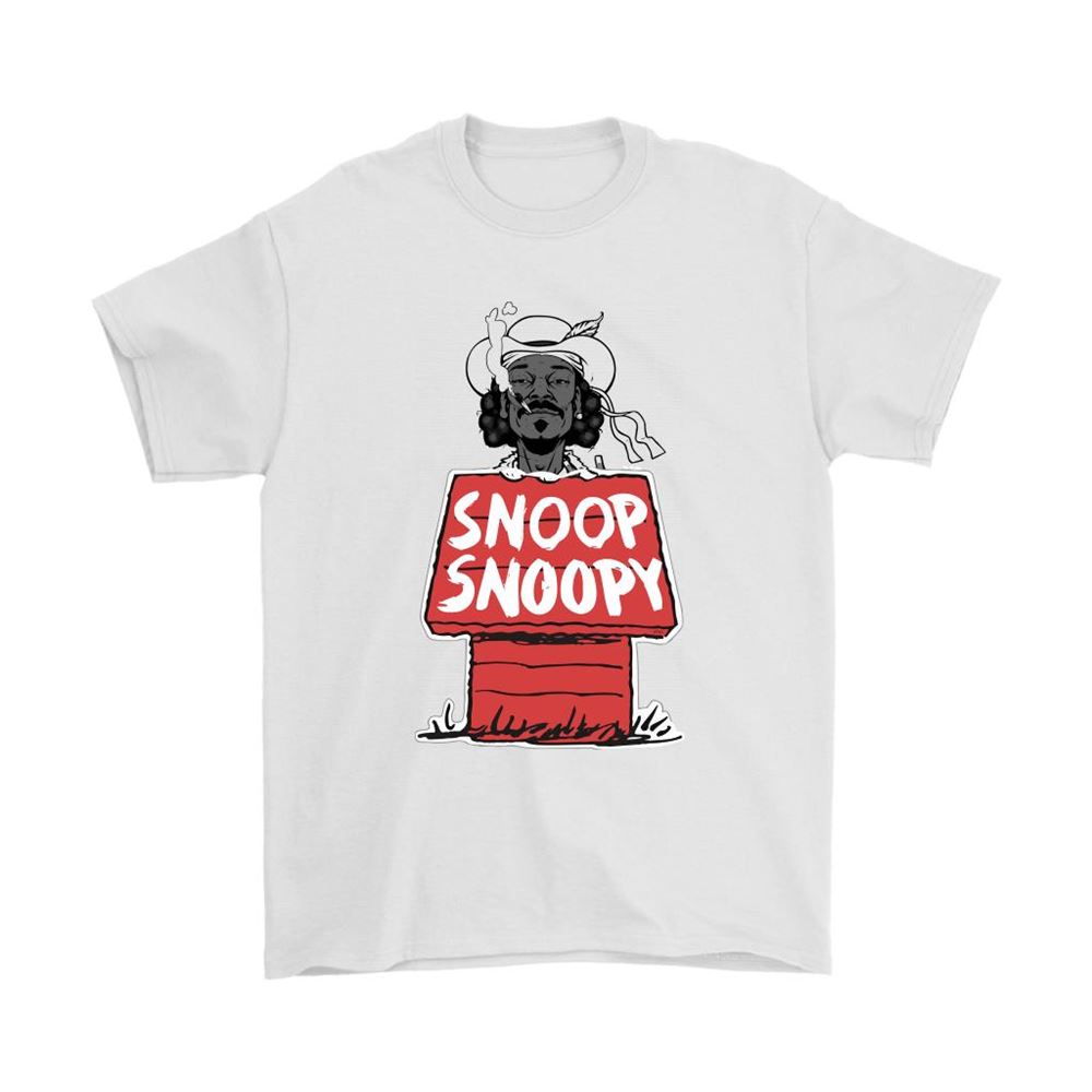 Snoop Snoopy Snoop Dogg On Snoopy House Shirts - Luxwoo.com