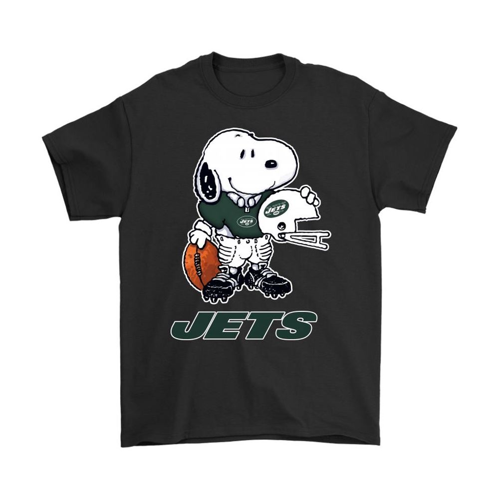 Snoopy A Strong And Proud New York Jets Player Nfl Shirts