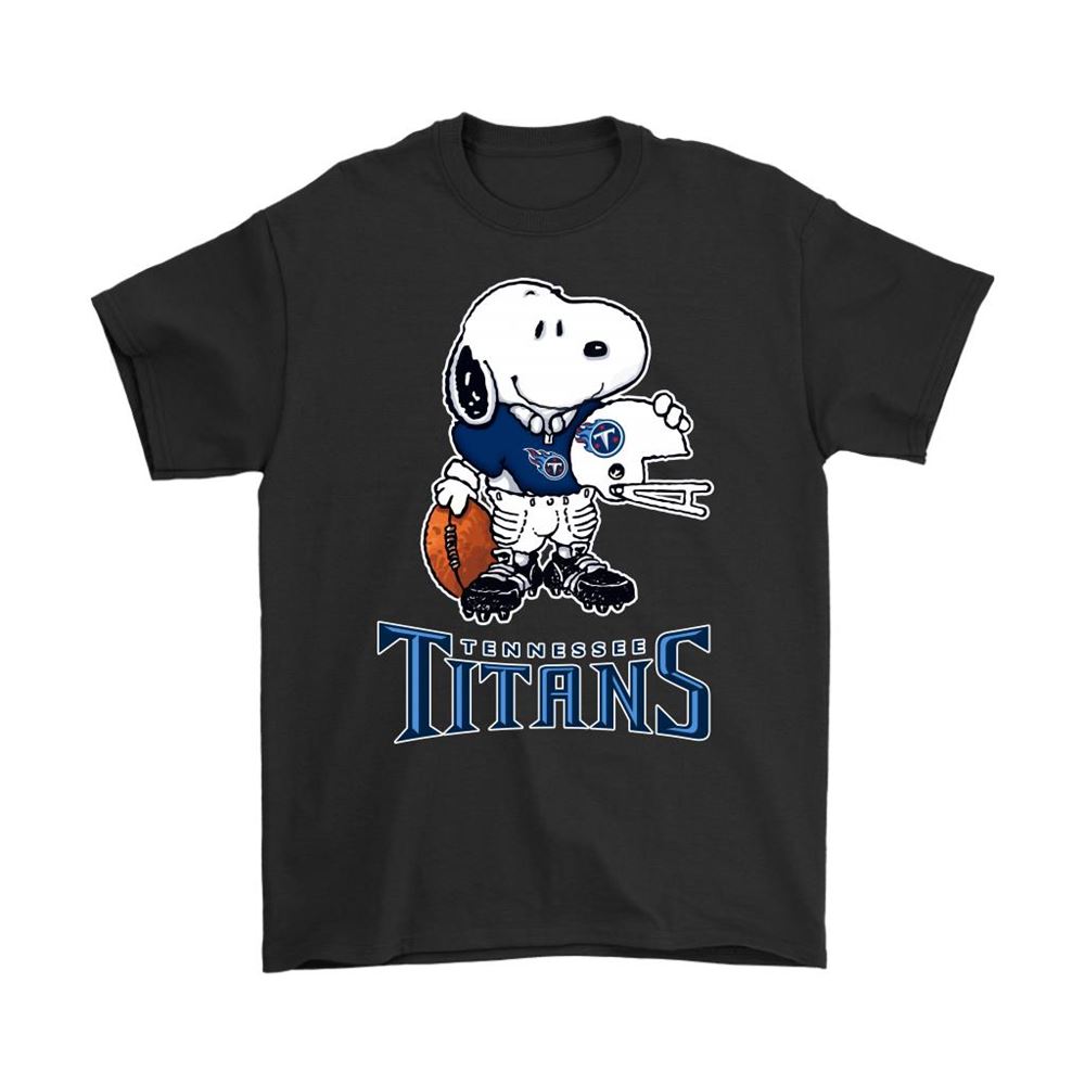 Snoopy A Strong And Proud Tennessee Titans Player Nfl Shirts