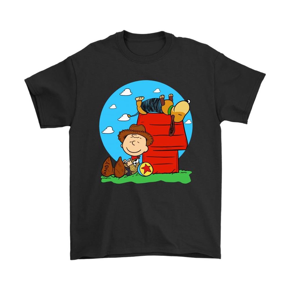 Snoopy Andy Toy Story Crossover Shirts