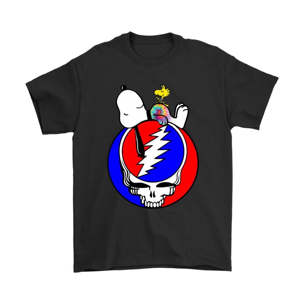 Snoopy Grateful Dead Sleeping On The Death Shirts