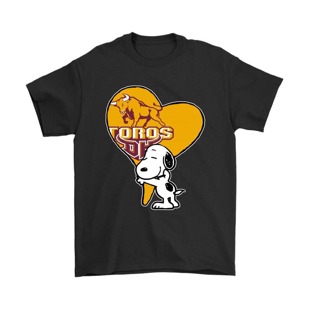 Snoopy Hugs The Cal State Dominguez Hills Toros Heart Ncaa Shirts