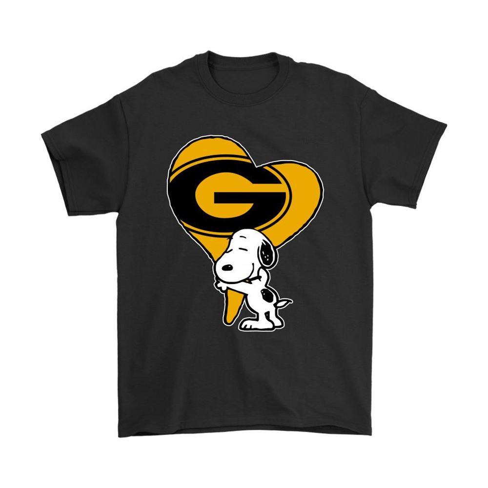 Snoopy Hugs The Grambling State Tigers Heart Ncaa Shirts