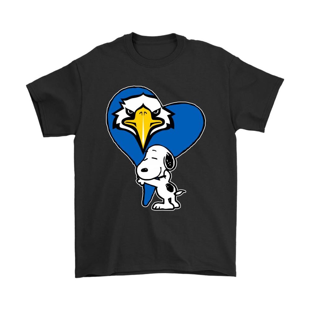 Snoopy Hugs The Morehead State Eagles Heart Ncaa Shirts
