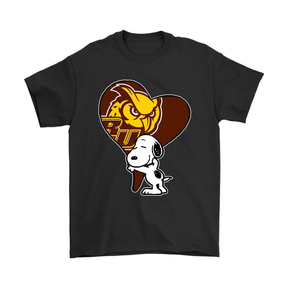 Snoopy Hugs The Rowan Profs Heart Ncaa Shirts