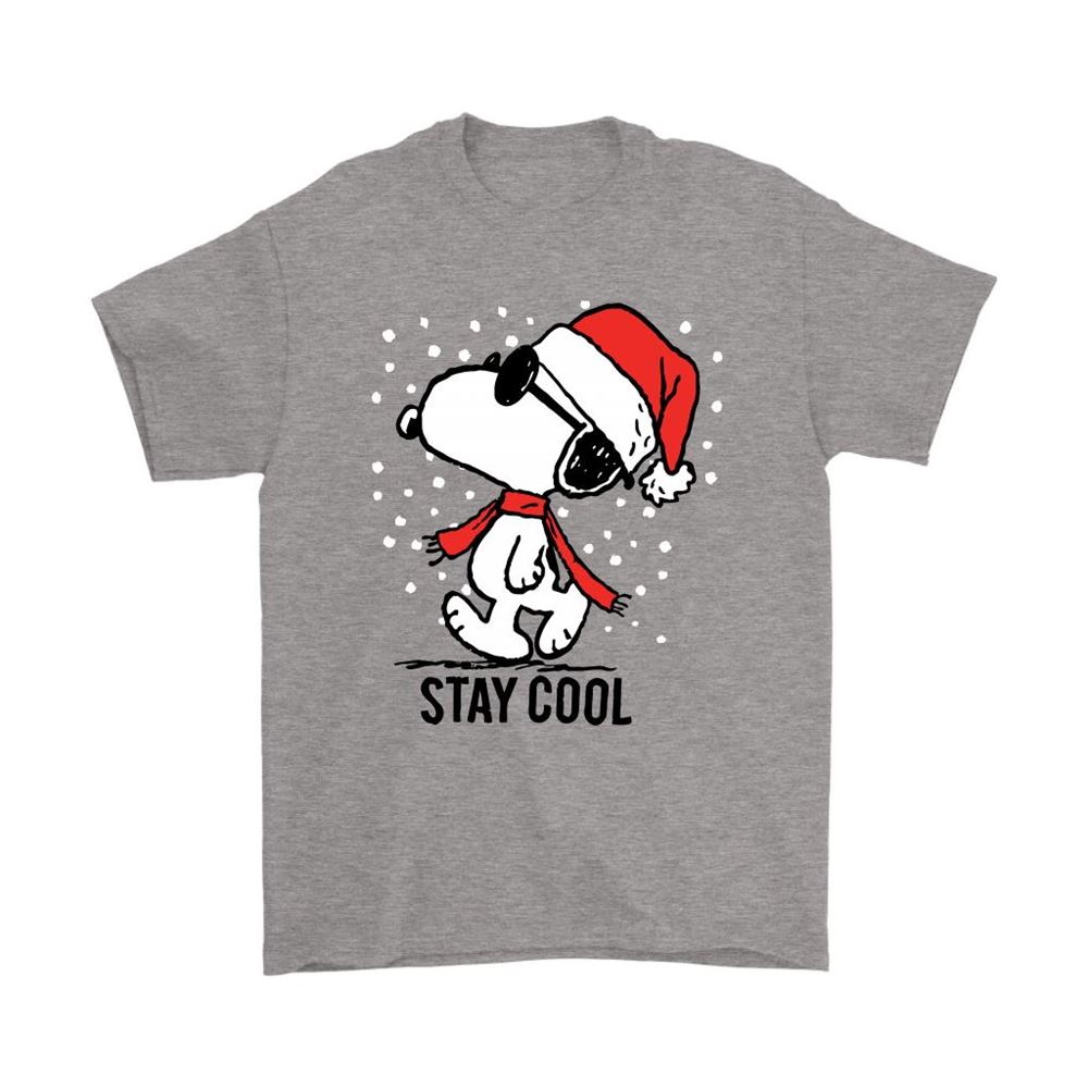 Snoopy Joe Cool Stay Cool On Christmas Shirts