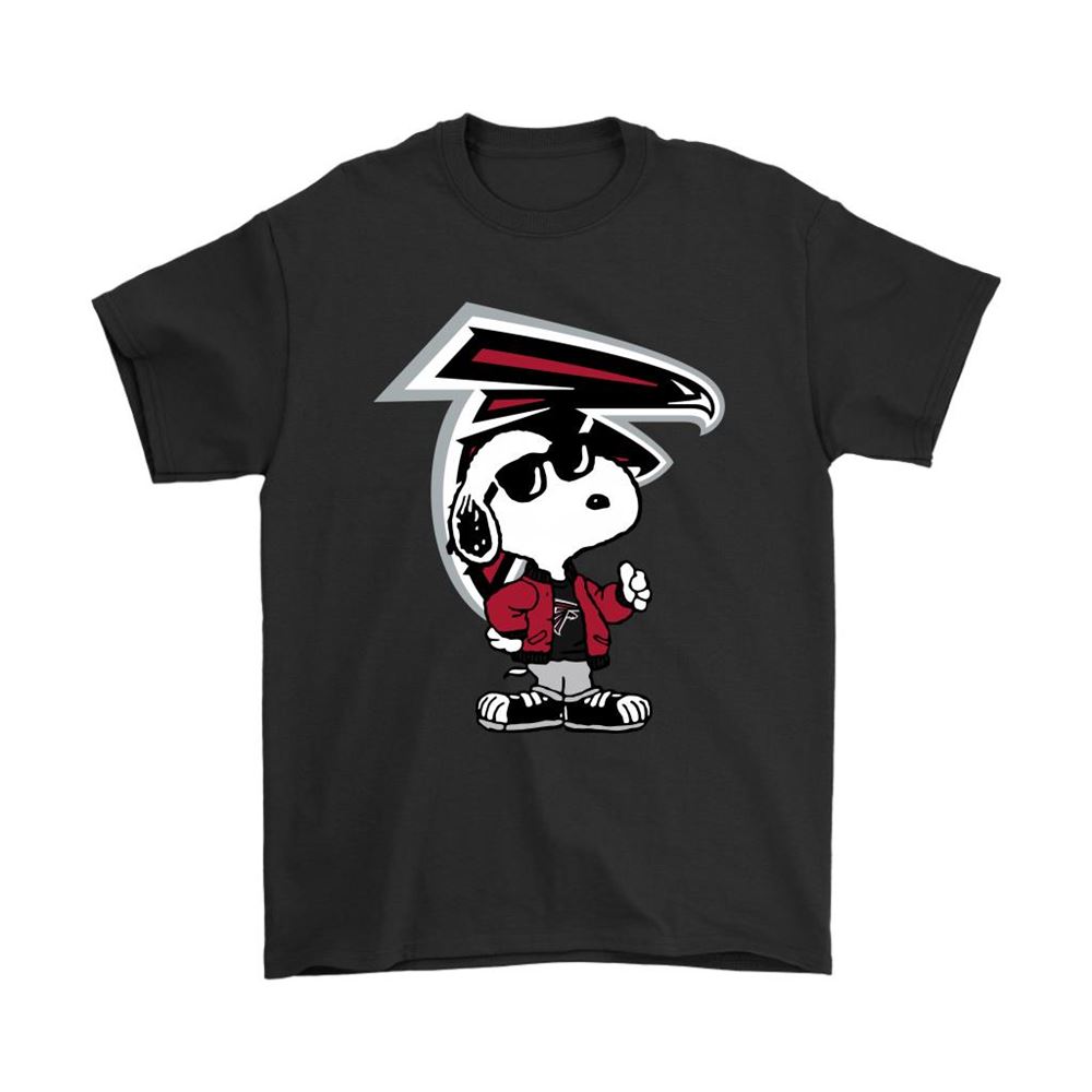 Snoopy Joe Cool To Be The Atlanta Falcons Nfl Shirts