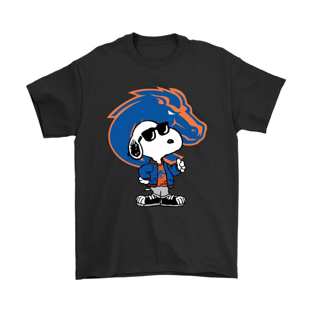 Snoopy Joe Cool To Be The Boise State Broncos Ncaa Shirts