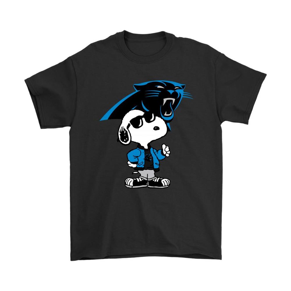 Snoopy Joe Cool To Be The Carolina Panthers Nfl Shirts