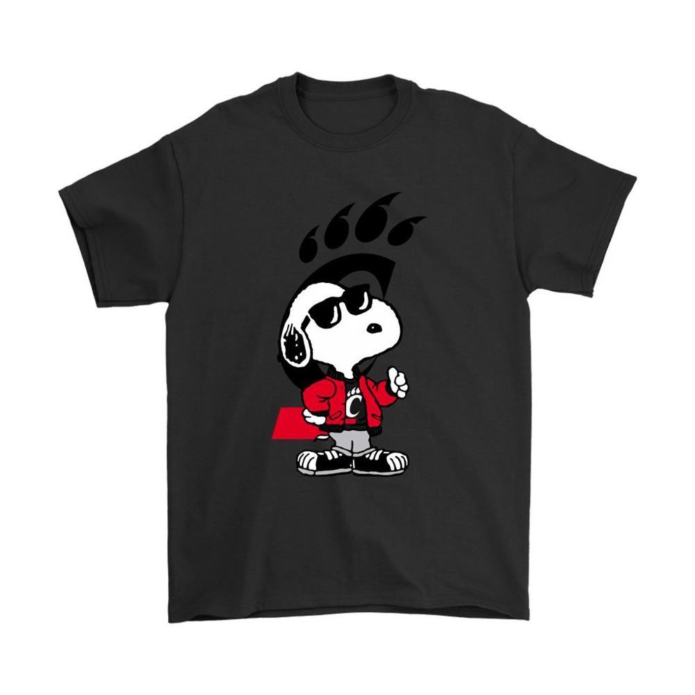 Snoopy Joe Cool To Be The Cincinnati Bearcats Ncaa Shirts