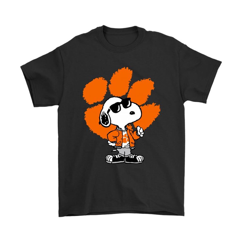 Snoopy Joe Cool To Be The Clemson Tigers Ncaa Shirts