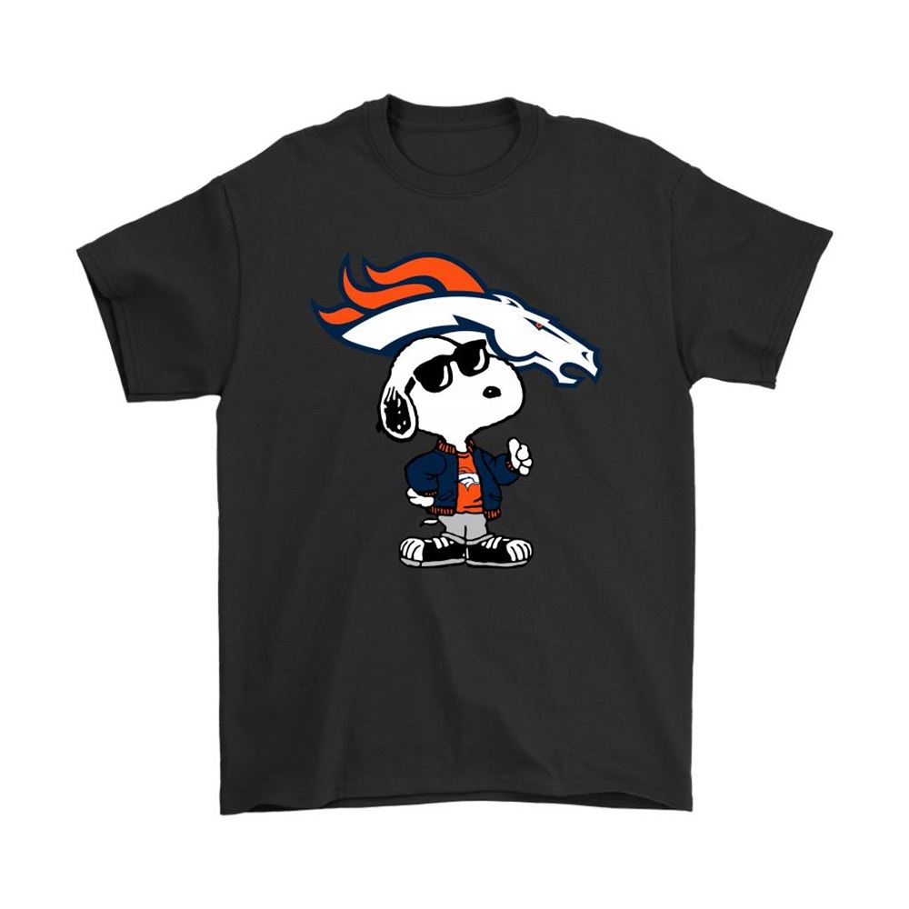 Snoopy Joe Cool To Be The Denver Broncos Nfl Shirts