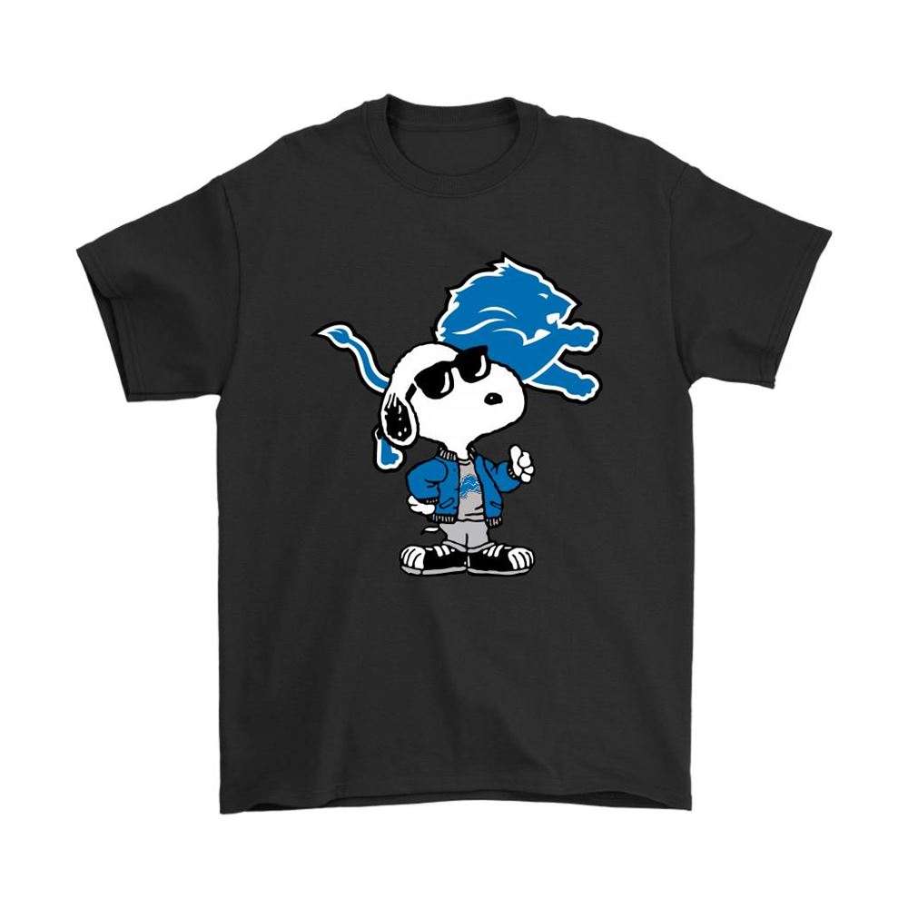 Snoopy Joe Cool To Be The Detroit Lions Nfl Shirts