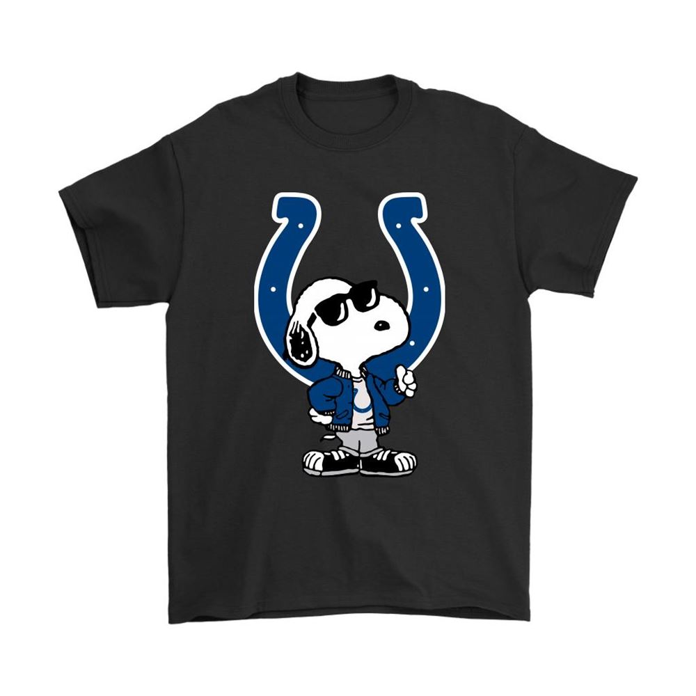 Snoopy Joe Cool To Be The Indianapolis Colts Nfl Shirts
