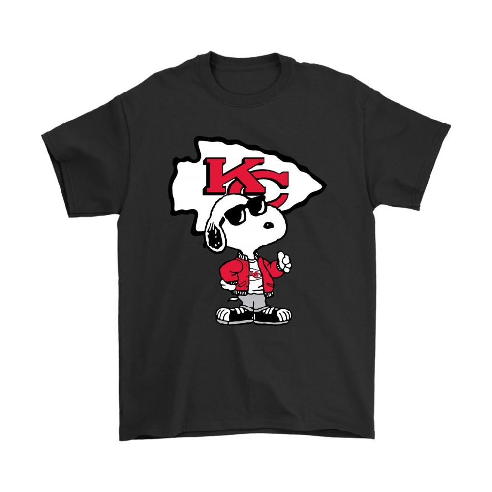 Snoopy Joe Cool To Be The Kansas City Chiefs Nfl Shirts