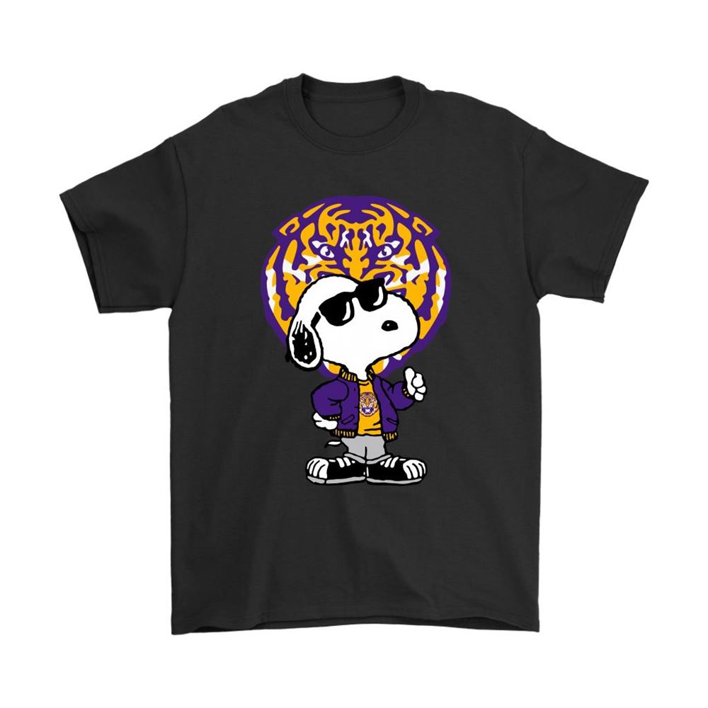 Snoopy Joe Cool To Be The Lsu Tigers Ncaa Shirts