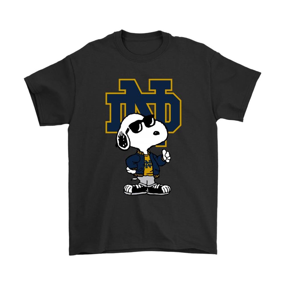 Snoopy Joe Cool To Be The Notre Dame Fighting Irish Ncaa Shirts