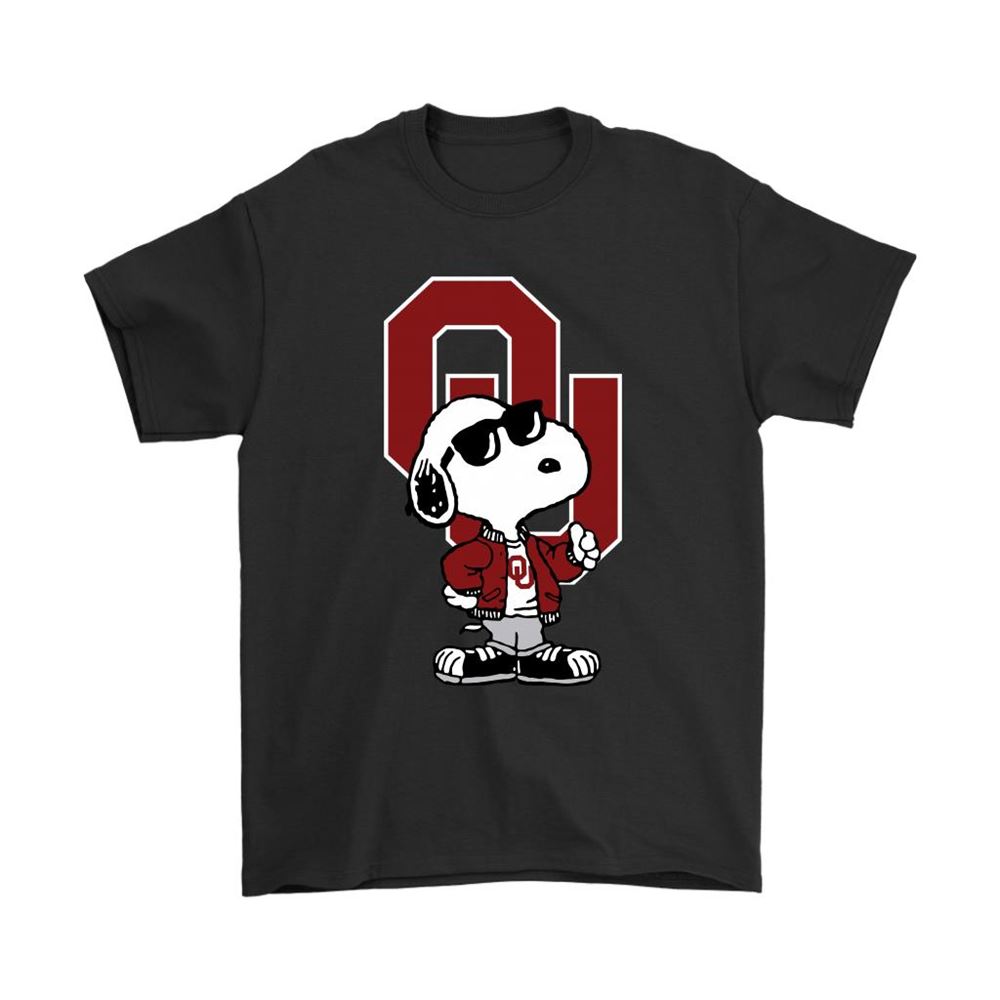 Snoopy Joe Cool To Be The Oklahoma Sooners Ncaa Shirts