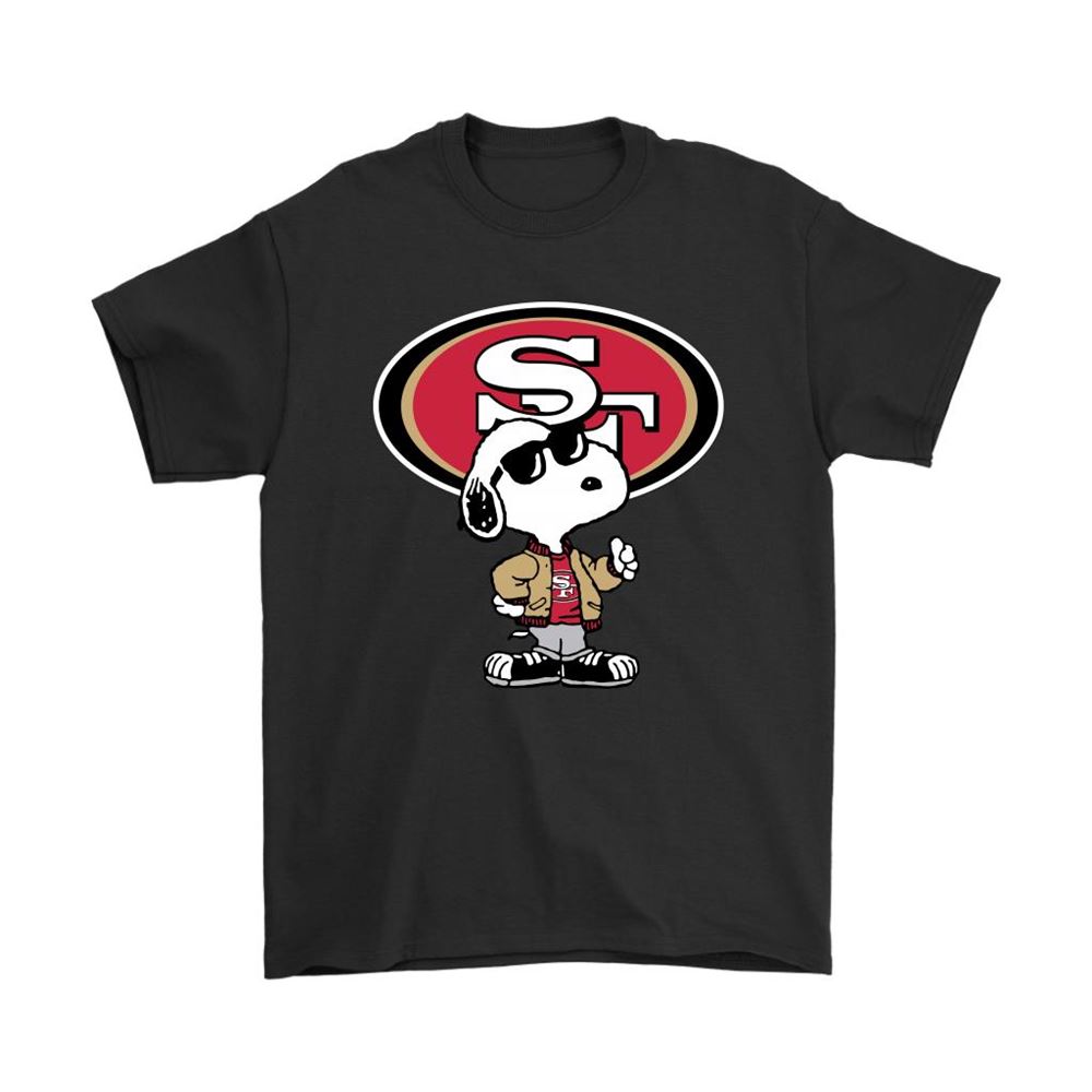 Snoopy Joe Cool To Be The San Francisco 49ers Nfl Shirts